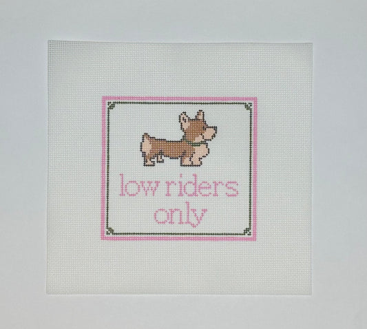 Low Riders Only - 13 Mesh | Poppy J Stitches