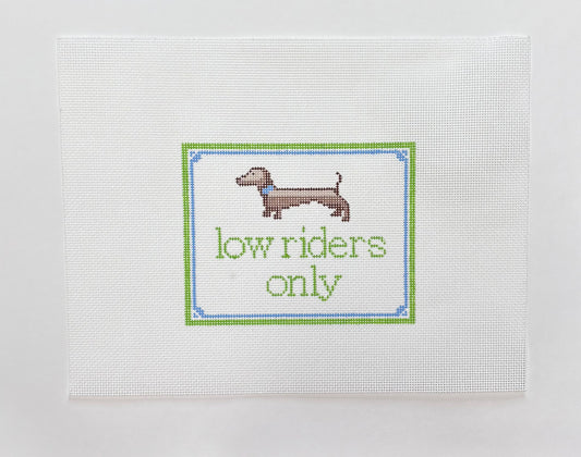 Low Riders Only - 13 Mesh | Poppy J Stitches